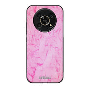 Honor Magic 6 Lite marmori suojakuoret - Light Pink Marble - Ei
