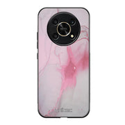 Honor Magic 6 Lite marmori suojakuoret - Pink Pok Rie - Ei