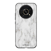 Honor Magic 6 Lite marmori suojakuoret - White Marble - Ei