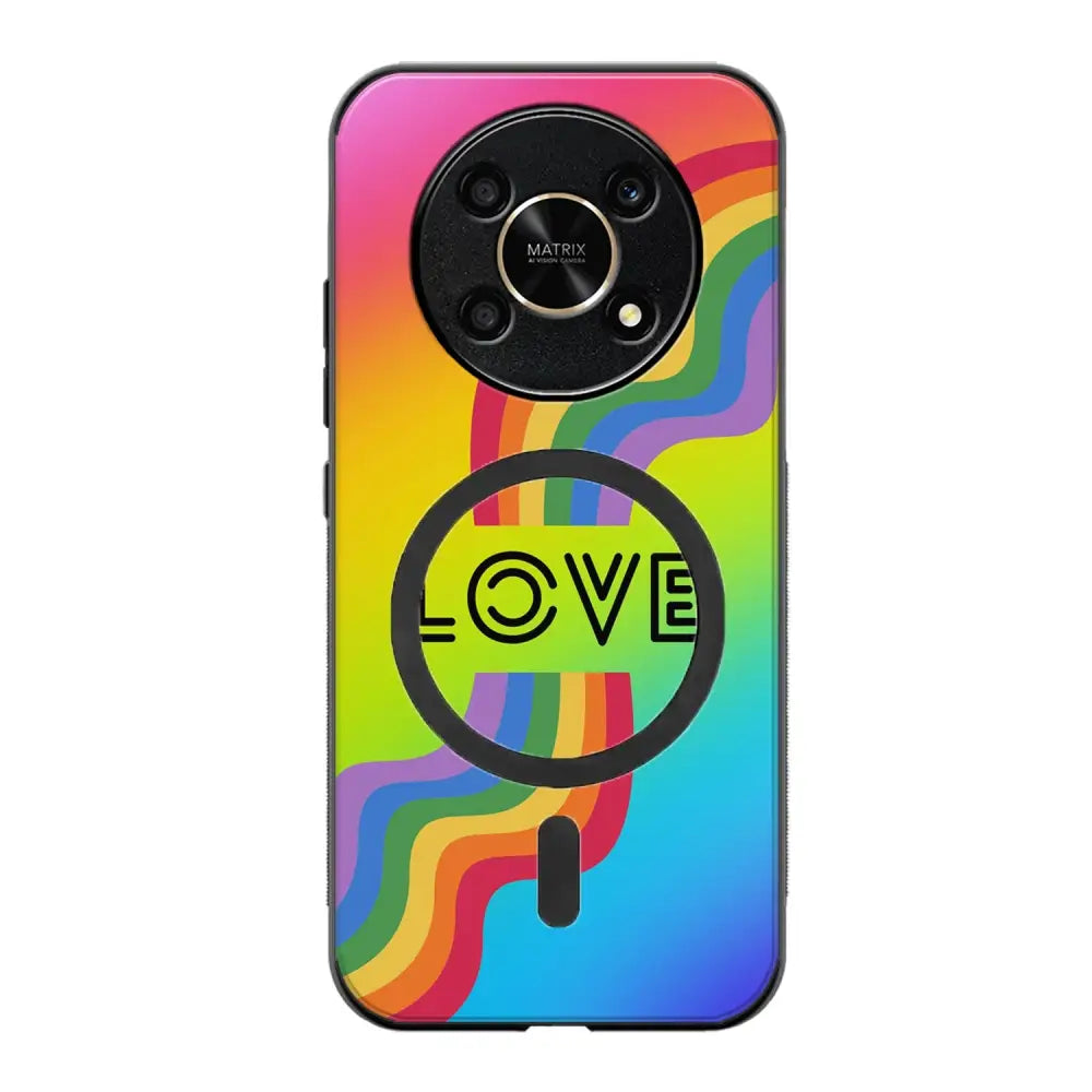 Honor Magic 6 Lite pride suojakuoret - Love