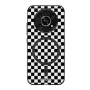 Honor Magic 6 Lite suojakuoret - Black And White