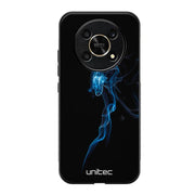 Honor Magic 6 Lite suojakuoret - Blue Smoke On Black - Ei