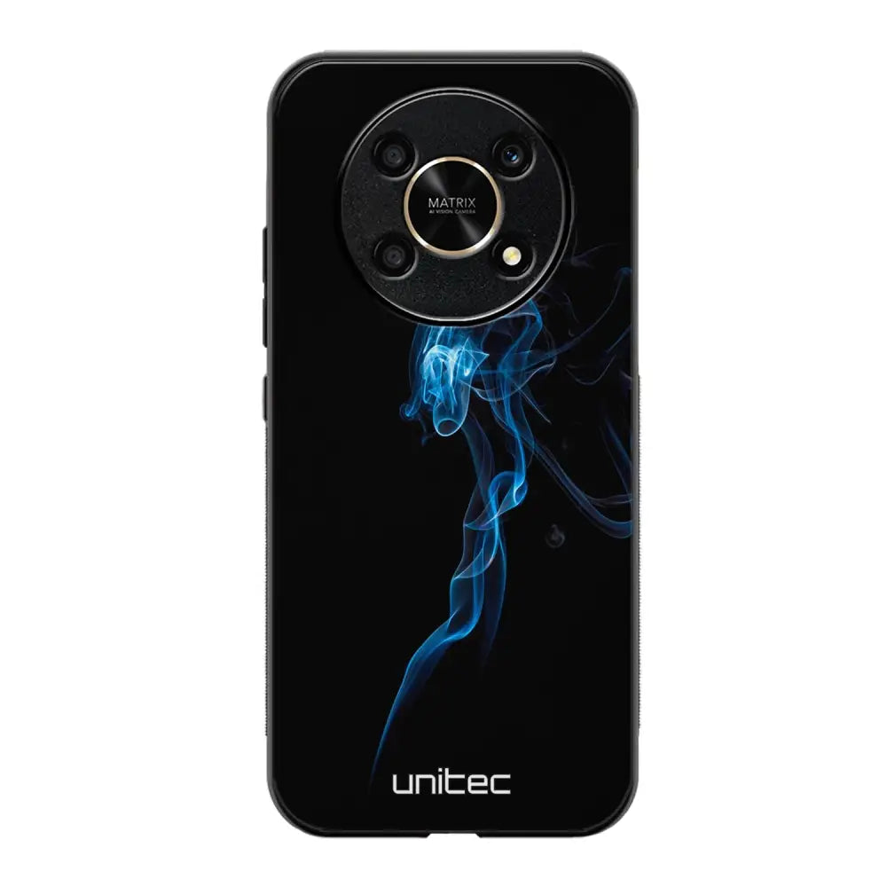 Honor Magic 6 Lite suojakuoret - Blue Smoke On Black - Ei