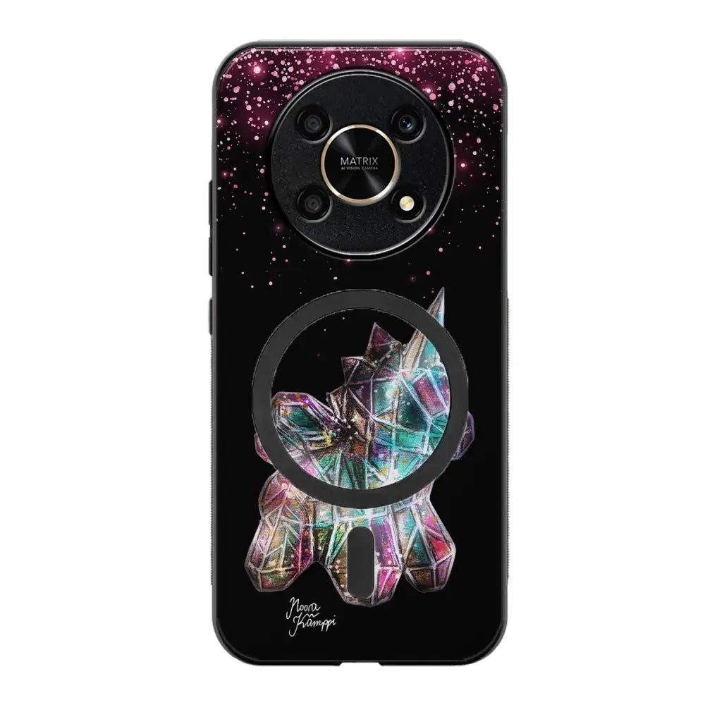 Honor Magic 6 Lite unicorn suojakuoret - Pinkki - Noora Kämppi