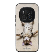 Honor Magic 6 Pro kissa suojakuoret - Relaxing Cat - Ei