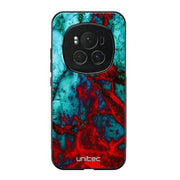 Honor Magic 6 Pro marmori suojakuoret - Blue Red Marble - Ei