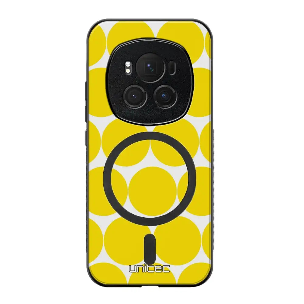 Honor Magic 6 Pro pallo suojakuoret - Keltainen Pallo