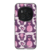 Honor Magic 6 Pro suojakuoret - Purple Teddy Bear - Ei
