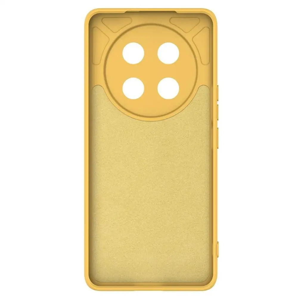 Honor Magic 7 Lite Silikonikuori - Keltainen