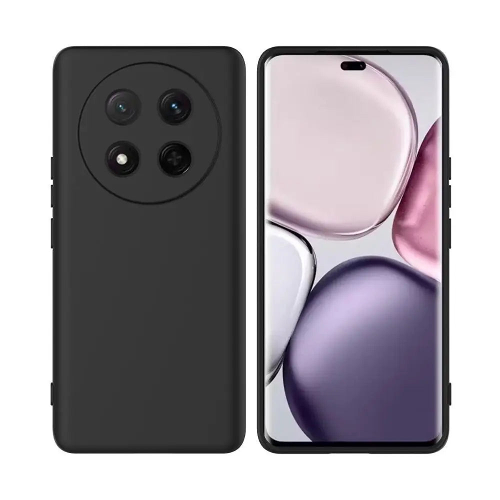 Honor Magic 7 Lite Silikonikuori - Musta