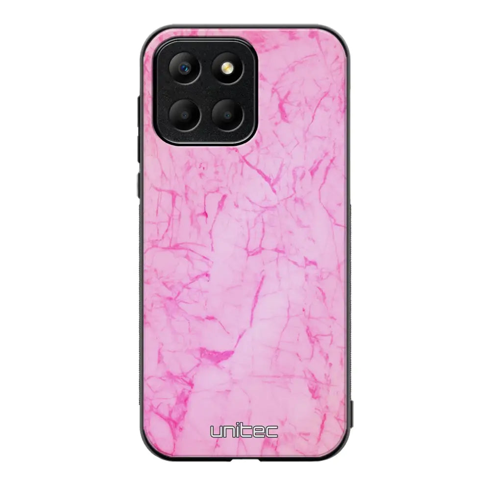 Honor X6 marmori suojakuoret - Light Pink Marble - Ei
