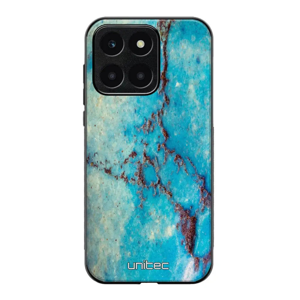 Honor X6a marmori suojakuoret - Turquoise Marble - Ei