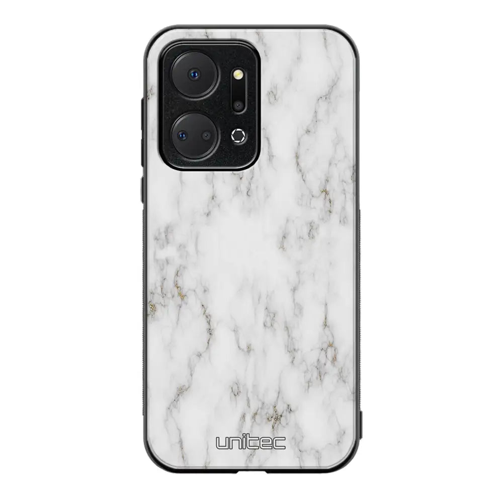 Honor X7a marmori suojakuoret - White Marble - Ei