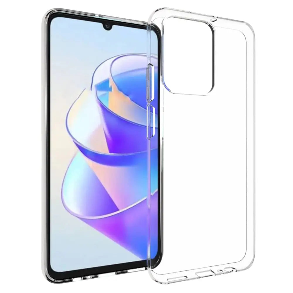 Honor X7A Silikonikuori - Läpinäkyvä