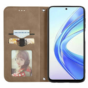 Honor X7b / 90 Smart 5G Unitec Lompakko Suojakotelo - Ruskea