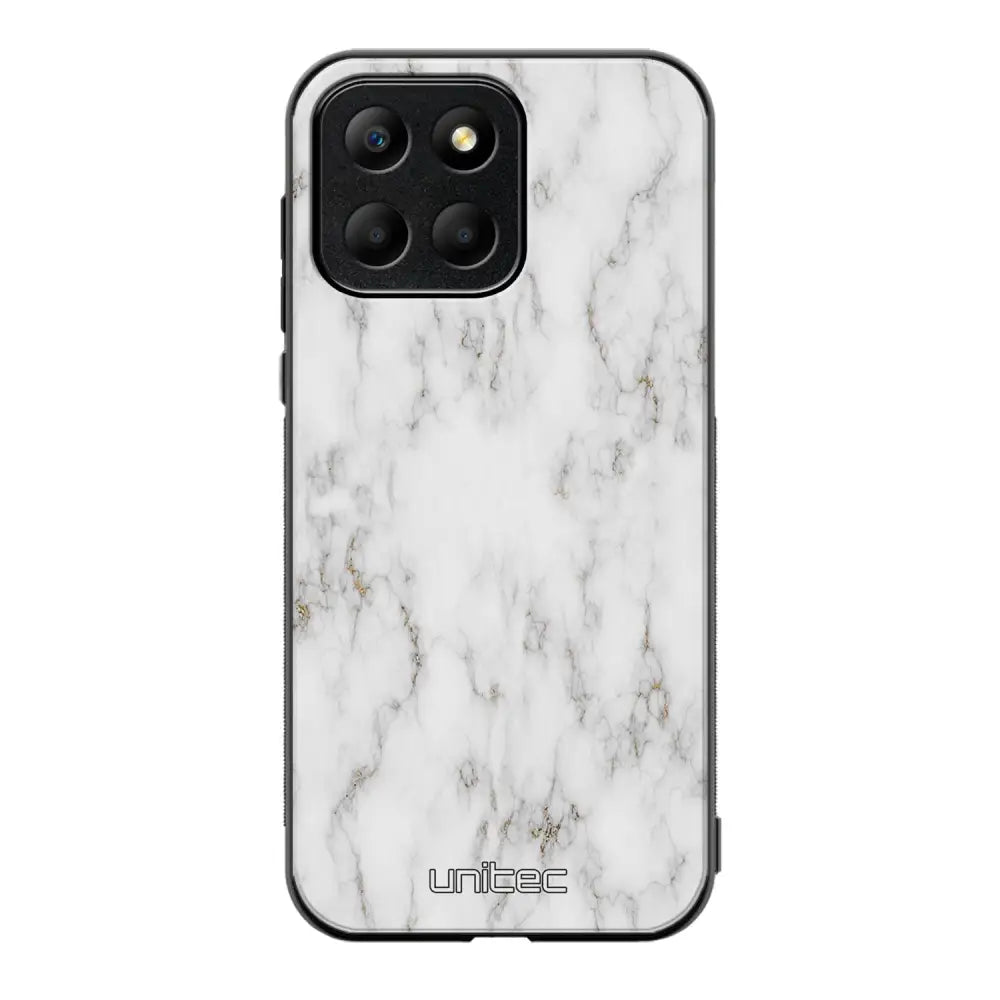 Honor X8 marmori suojakuoret - White Marble - Ei