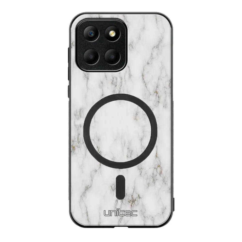 Honor X8 marmori suojakuoret - White Marble