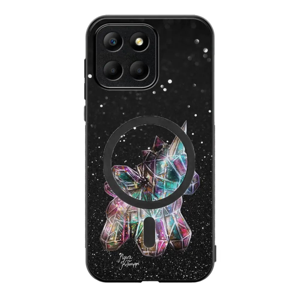 Honor X8 unicorn suojakuoret - Valkoinen - Noora Kämppi