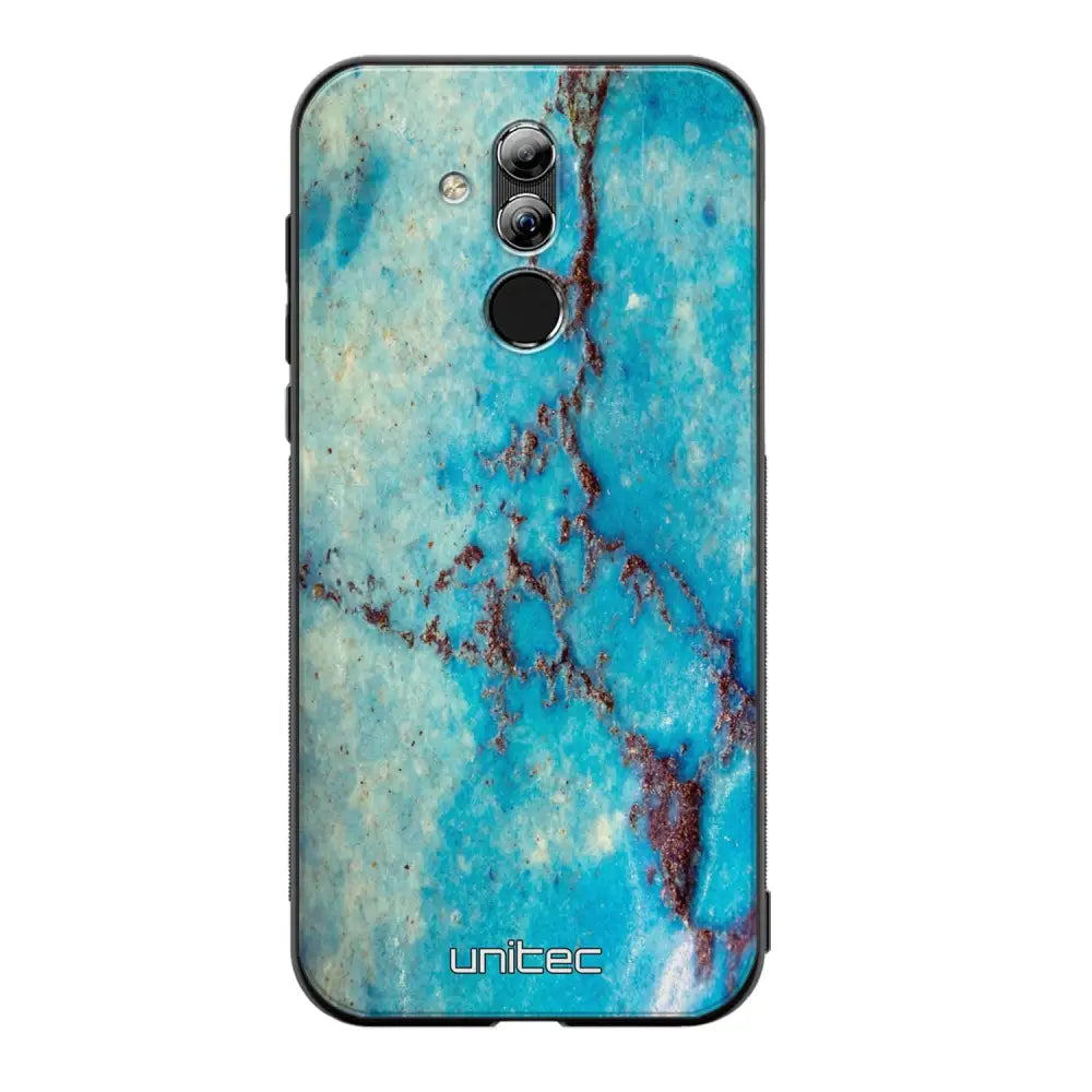 Huawei Mate 20 Lite marmori suojakuoret - Turquoise Marble - Ei