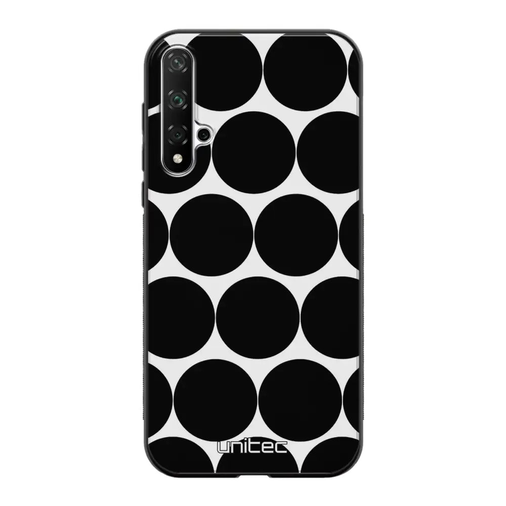 Huawei Nova 5T pallo suojakuoret - Musta Pallo - Ei