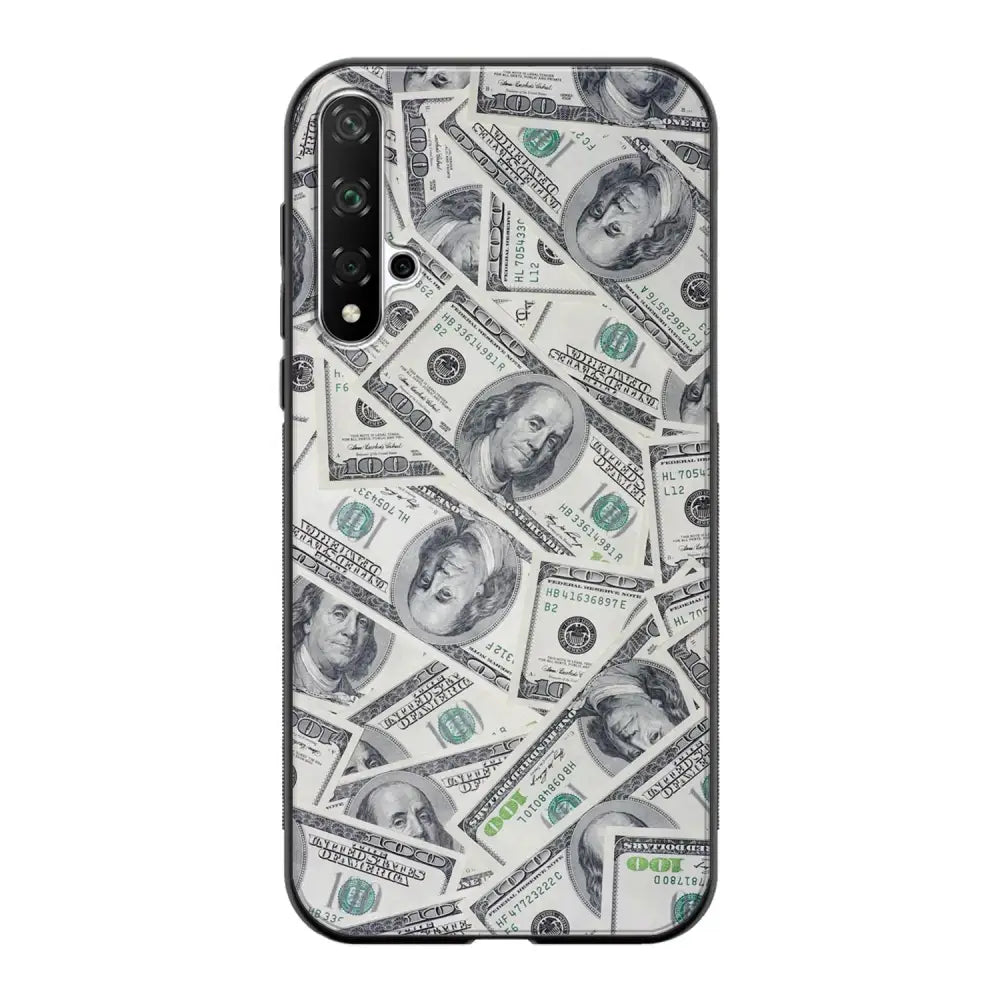 Huawei Nova 5T seteli suojakuoret - Dollarit - Ei