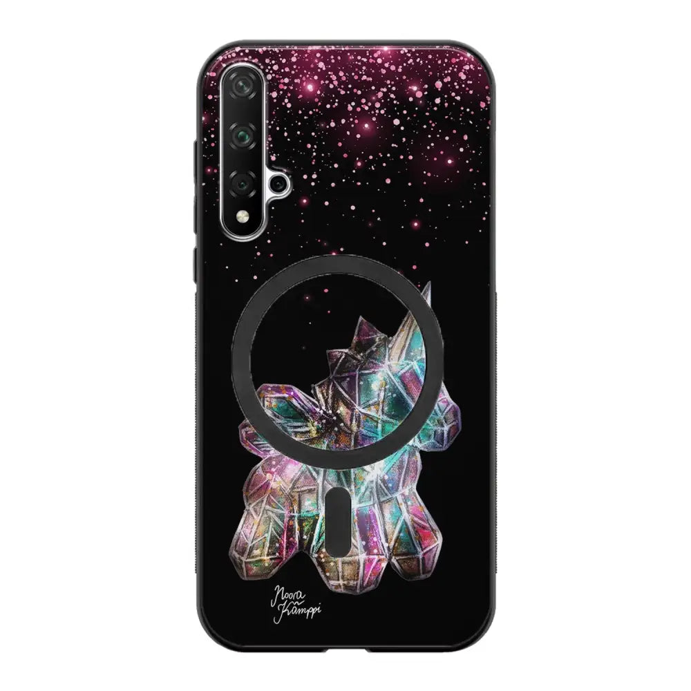 Huawei Nova 5T unicorn suojakuoret - Pinkki - Noora Kämppi