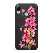 Huawei P Smart 2019 kukka suojakuoret - Pink Flowers - Ei