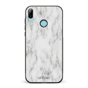 Huawei P Smart 2019 marmori suojakuoret - White Marble - Ei