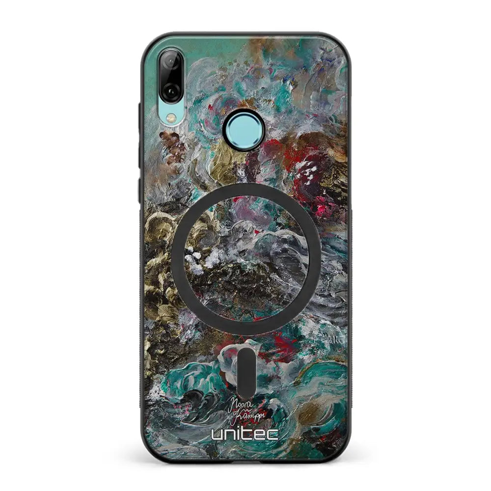 Huawei P Smart 2019 modern art suojakuoret - Heart Knows - Noora Kämppi