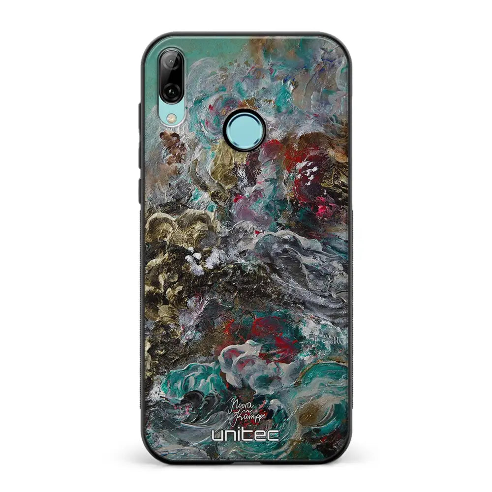 Huawei P Smart 2019 modern art suojakuoret - Heart Knows - Noora Kämppi - Ei
