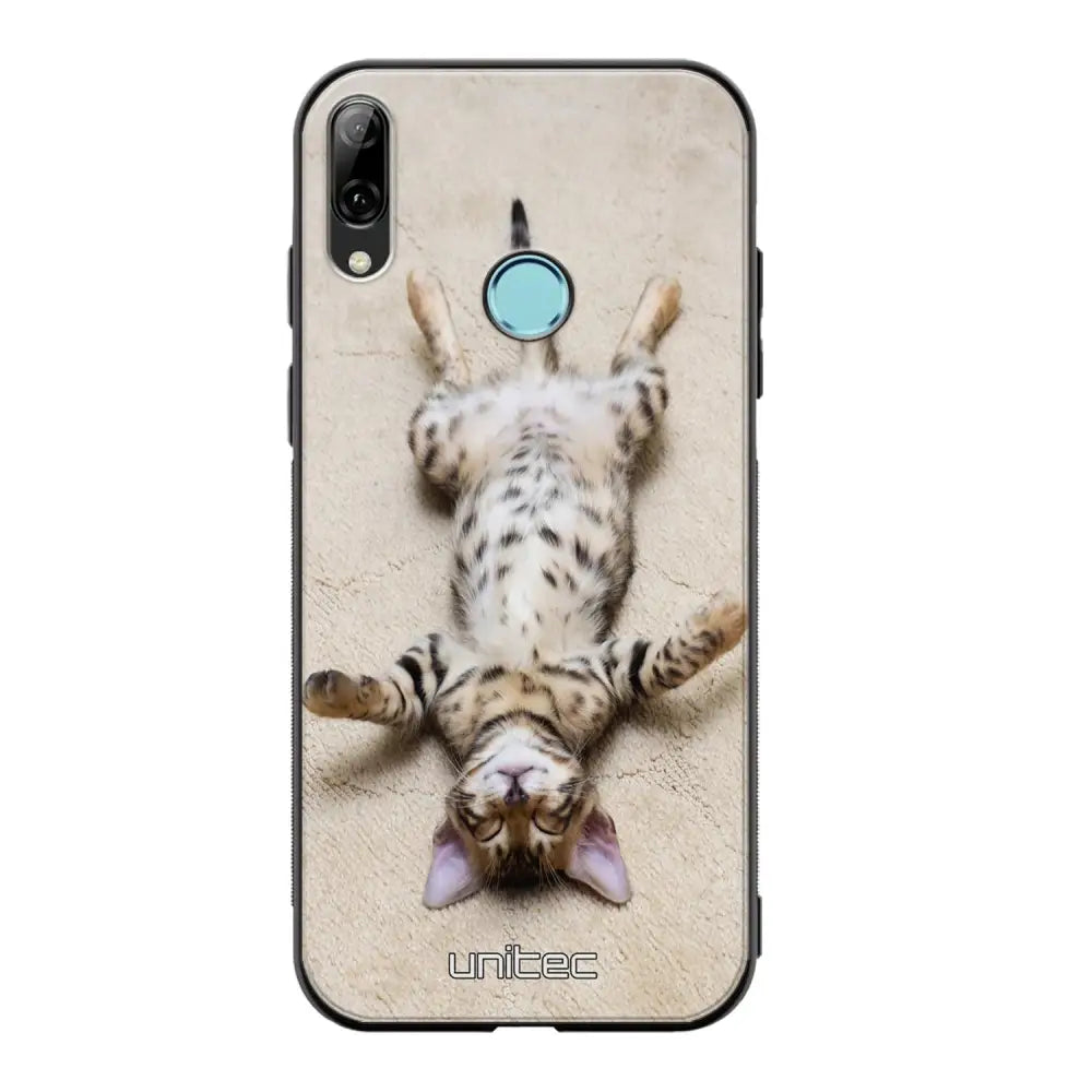 Huawei P Smart Z kissa suojakuoret - Relaxing Cat - Ei