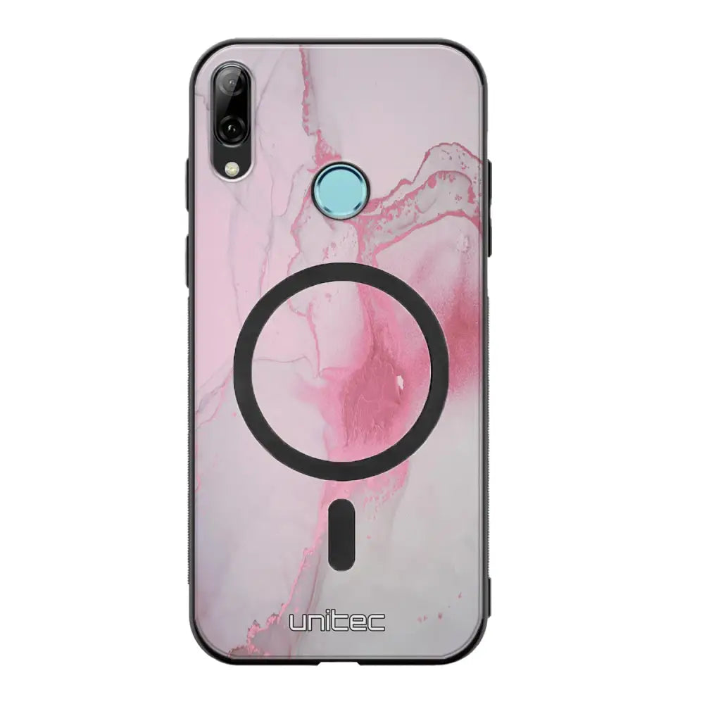 Huawei P Smart Z marmori suojakuoret - Pink Pok Rie