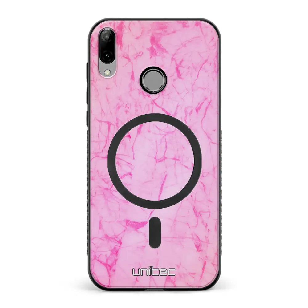 Huawei P20 Lite marmori suojakuoret - Light Pink Marble