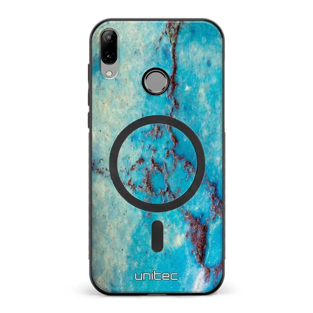 Huawei P20 Lite marmori suojakuoret - Turquoise Marble