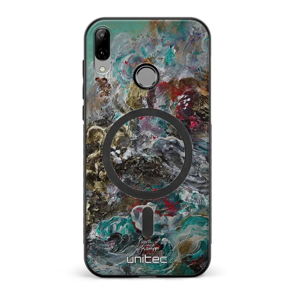 Huawei P20 Lite modern art suojakuoret - Heart Knows - Noora Kämppi