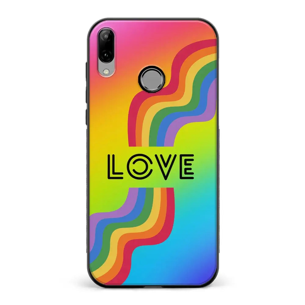 Huawei P20 Lite pride suojakuoret - Love - Ei