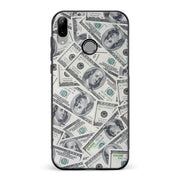 Huawei P20 Lite seteli suojakuoret - Dollarit - Ei