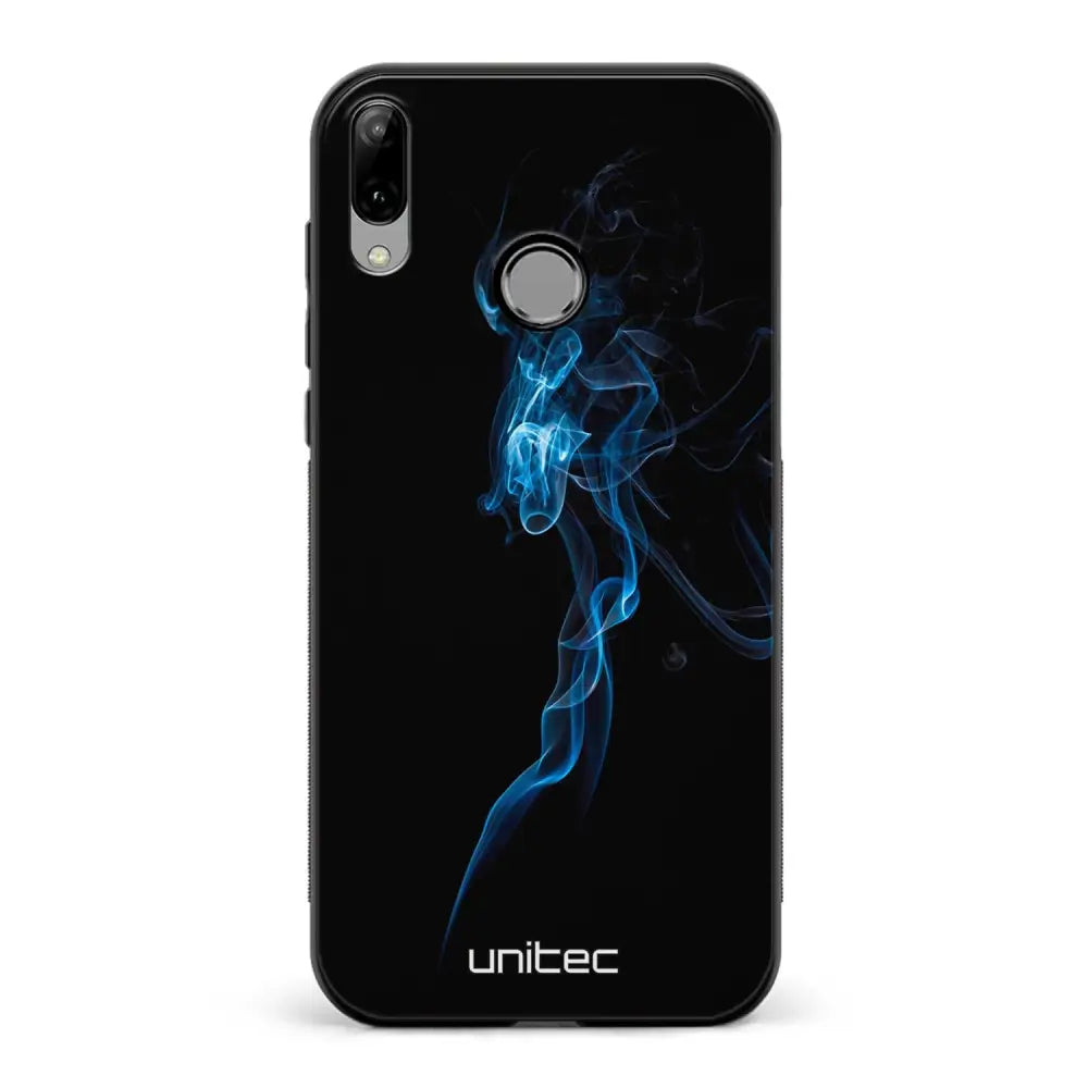 Huawei P20 Lite suojakuoret - Blue Smoke On Black - Ei