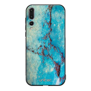 Huawei P20 Pro marmori suojakuoret - Turquoise Marble - Ei