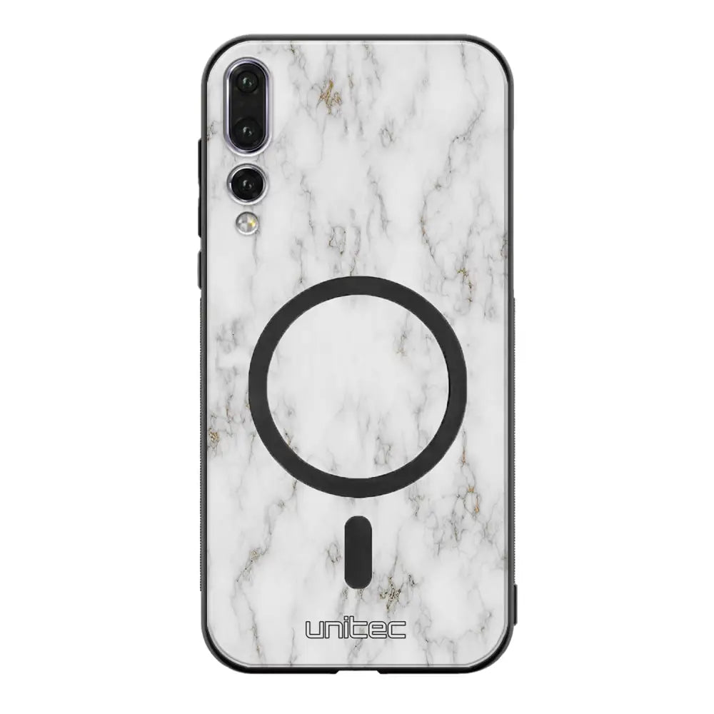 Huawei P20 Pro marmori suojakuoret - White Marble