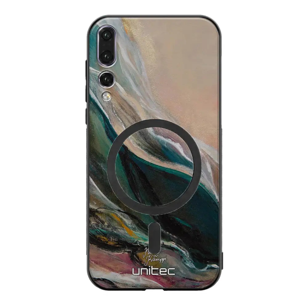 Huawei P20 Pro modern art suojakuoret - Nudge - Noora Kämppi