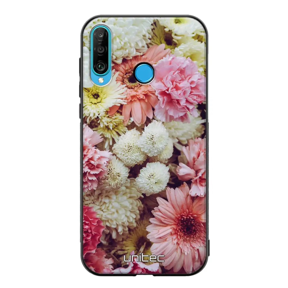Huawei P30 Lite kukka suojakuoret - Kukka - Ei