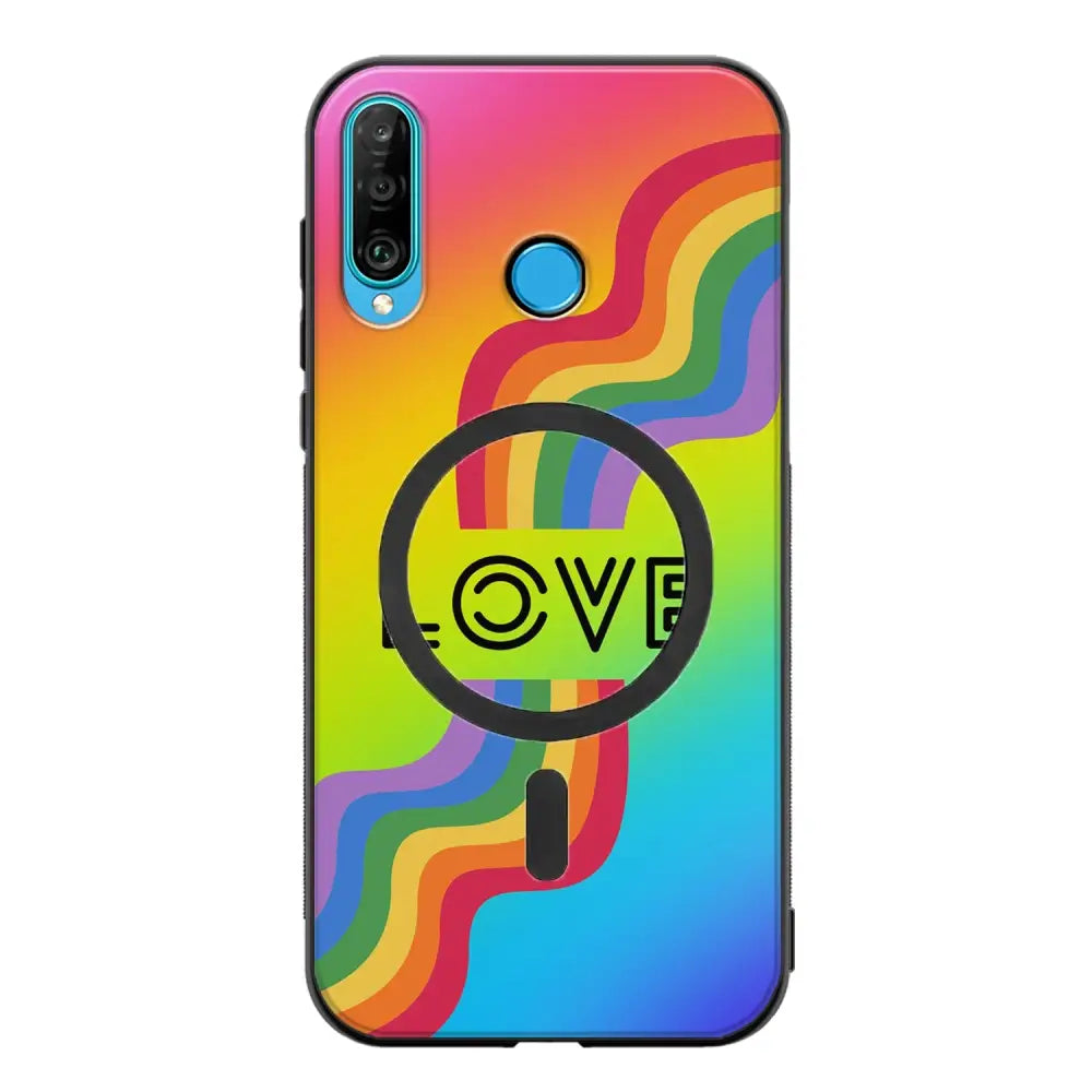 Huawei P30 Lite pride suojakuoret - Love