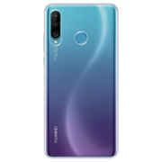 Huawei P30 Lite Silikonikuori - Läpinäkyvä