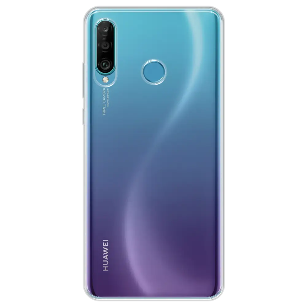 Huawei P30 Lite Silikonikuori - Läpinäkyvä