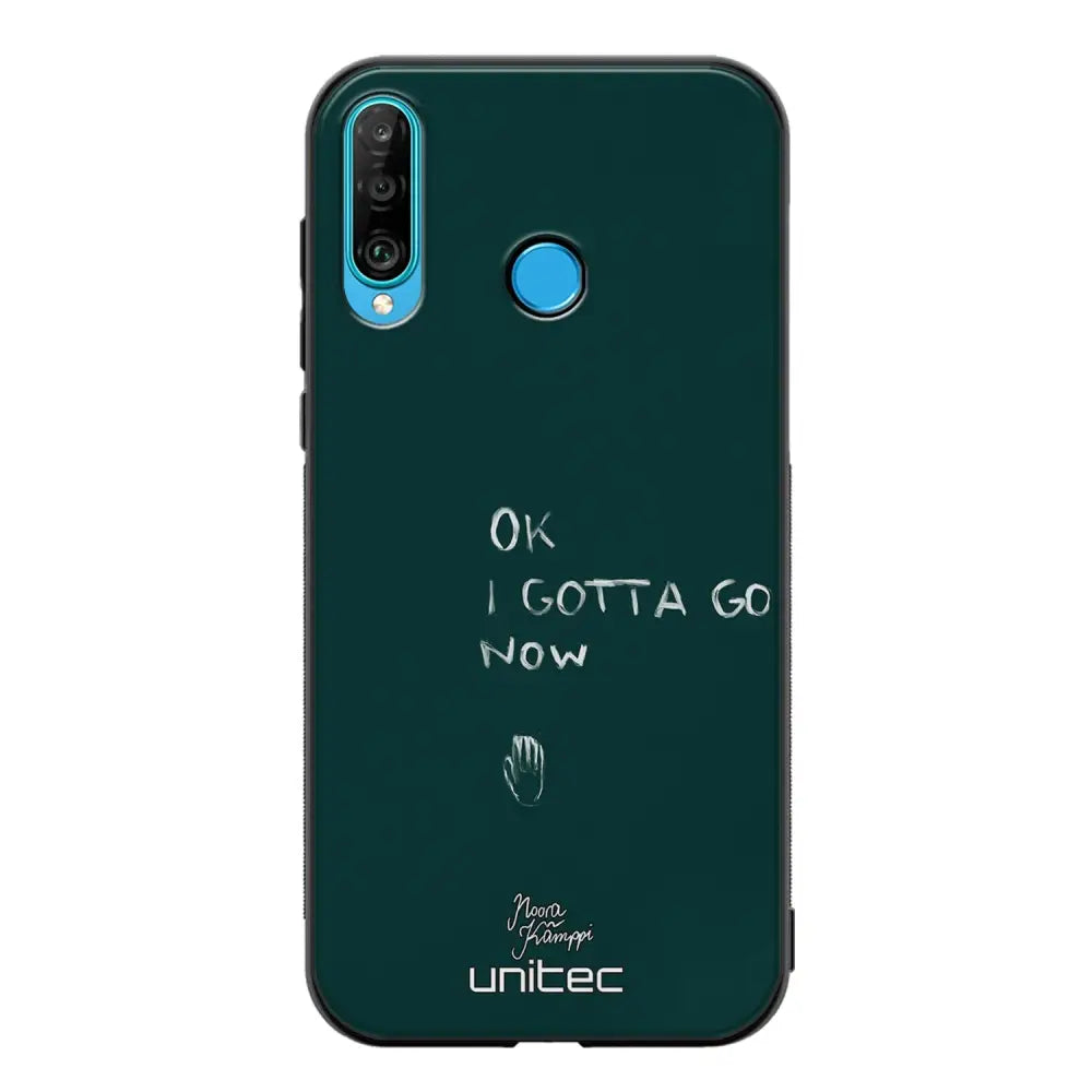 Huawei P30 Lite surrealistic sadness suojakuoret - Ok I Gotta Go - Noora Kämppi - Ei