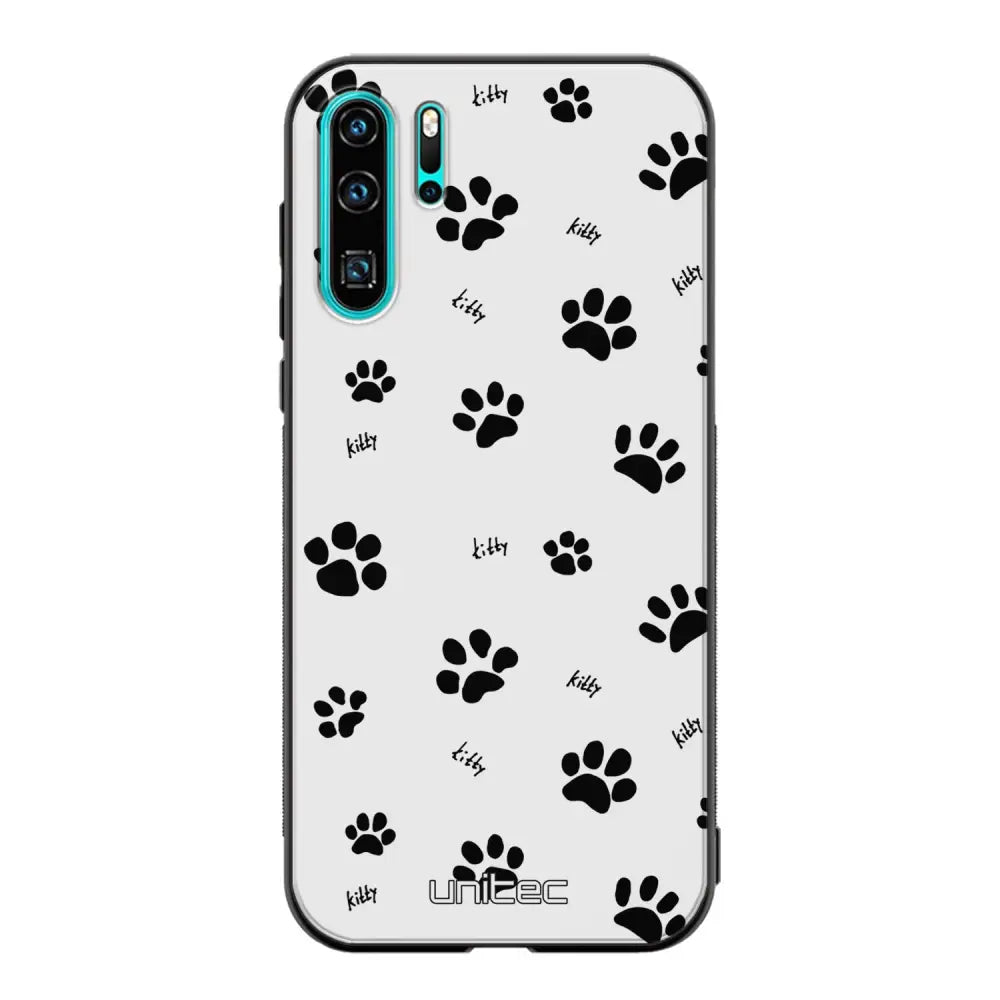Huawei P30 Pro kissa suojakuoret - Cat Paws - Ei