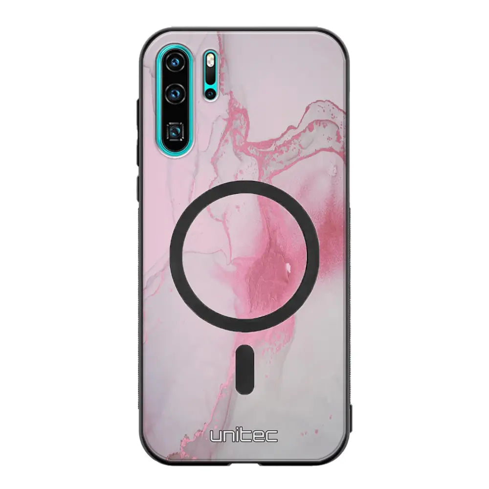 Huawei P30 Pro marmori suojakuoret - Pink Pok Rie
