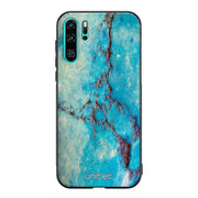 Huawei P30 Pro marmori suojakuoret - Turquoise Marble - Ei