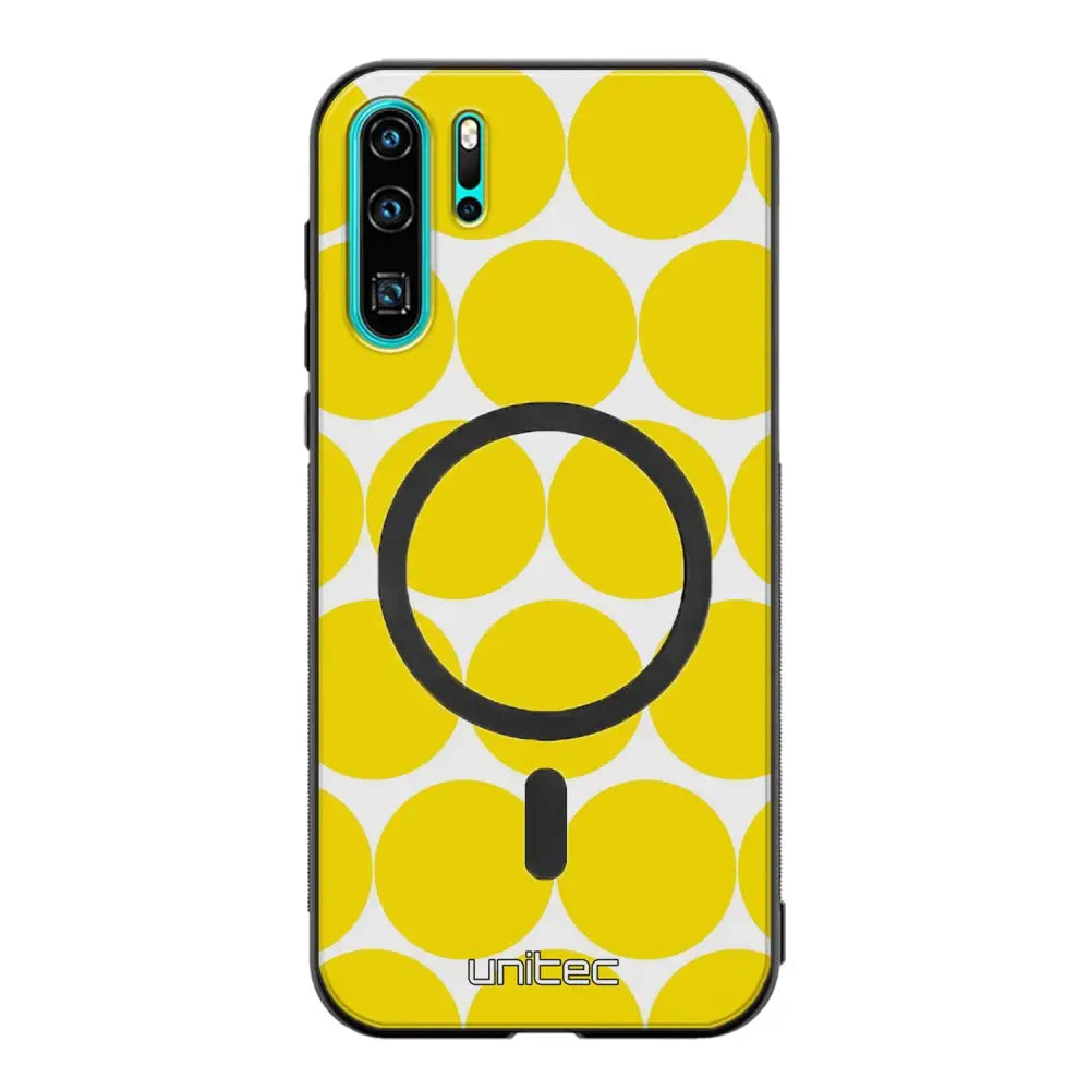 Huawei P30 Pro pallo suojakuoret - Keltainen Pallo
